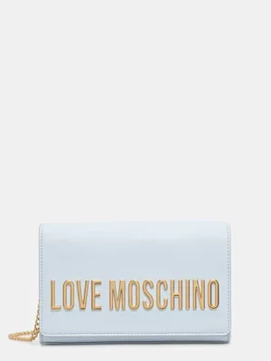 Love Moschino torebka kolor niebieski JC4103PP1