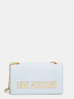 Love Moschino torebka kolor niebieski JC4192PP1