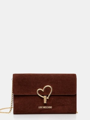 Love Moschino torebka kolor pomarańczowy JC4327PP0NKX0204