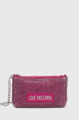 Love Moschino torebka kolor różowy JC4046PP1LLP100A