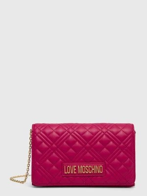 Love Moschino torebka kolor różowy JC4079PP1LLA0000