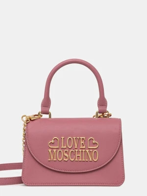 Love Moschino torebka kolor różowy JC4335PP0NK1361A