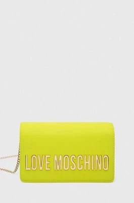 Love Moschino torebka kolor zielony