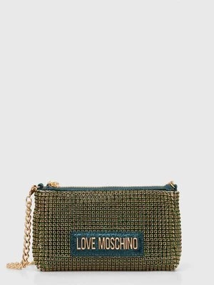 Love Moschino torebka kolor zielony JC4046PP1LLP100A