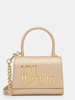 Love Moschino torebka kolor złoty JC4024PP1