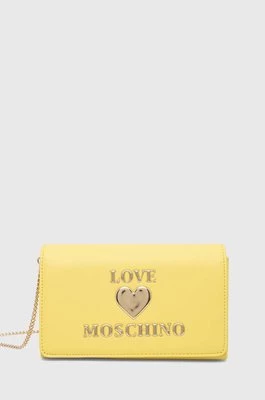 Love Moschino torebka kolor żółty JC4083PP1CLF0