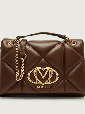 Love Moschino Torebka na ramię brązowy
