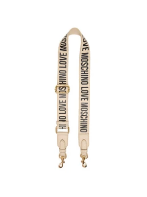 LOVE MOSCHINO Wymienny pasek do torebki JC6404PP1LLV111A Beżowy