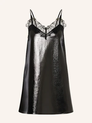 Love Stories Negliż Winter Z Imitacji Skóry schwarz