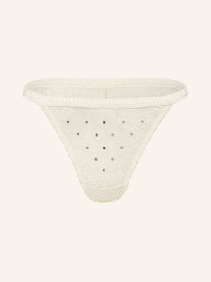 Love Stories Slipy Wild Rose Z Ozdobnymi Kamykami weiss