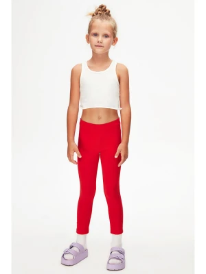 lovetti Legginsy w kolorze czerwonym rozmiar: 134