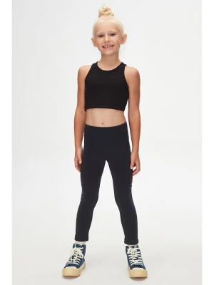 lovetti Legginsy w kolorze granatowym rozmiar: 134