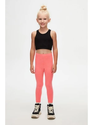 lovetti Legginsy w kolorze koralowym rozmiar: 104