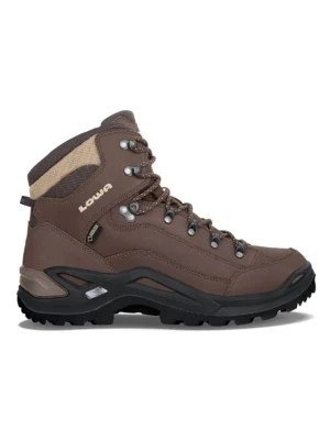 LOWA Skórzane buty trekkingowe "Renegade GTX Mid" w kolorze brązowym rozmiar: 45