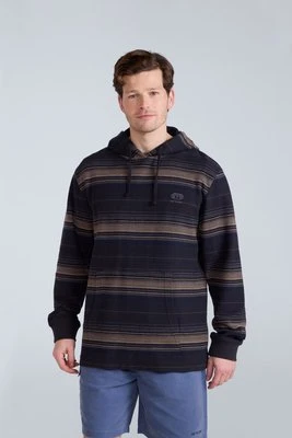 Loyal męska plażowa bluza z kapturem - Grey Animal