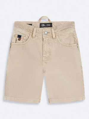LTB Bermudy dżinsowe "Lance B" w kolorze beżowym rozmiar: 158