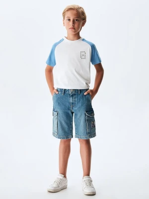 LTB Bermudy dżinsowe "Mallow" w kolorze niebieskim rozmiar: 158
