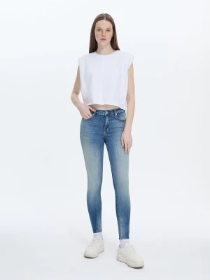 LTB Dżinsy "Amy" - Skinny fit - w kolorze błękitnym rozmiar: W26/L32