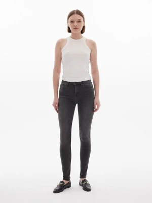 LTB Dżinsy "Amy" - Skinny fit - w kolorze szarym rozmiar: W25/L28