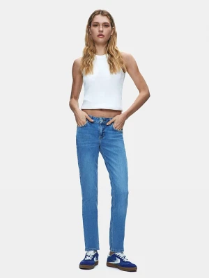 LTB Dżinsy "Fallon 200" - Slim fit - w kolorze niebieskim rozmiar: W28/L36