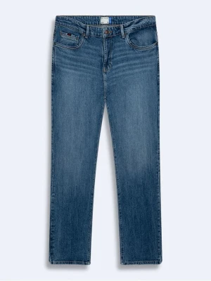 LTB Dżinsy "Hollywood" - Straight fit - w kolorze granatowym rozmiar: W38 / L32