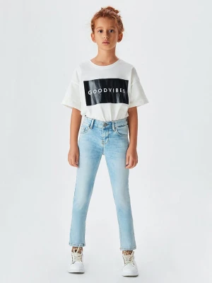 LTB Dżinsy "Isabella G" - Regular fit - w kolorze błękitnym rozmiar: 164