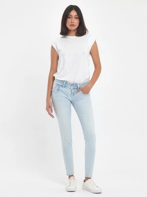 LTB Dżinsy "Julita" - Skinny fit - w kolorze błękitnym rozmiar: W32/L30