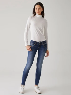 LTB Dżinsy "Julita" - Skinny fit - w kolorze granatowym rozmiar: W30/L34