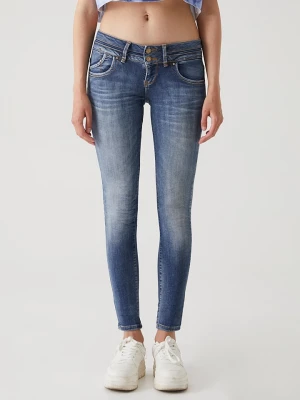 LTB Dżinsy "Julita X" - Skinny fit - w kolorze niebieskim rozmiar: W33/L30