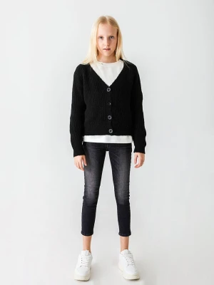 LTB Dżinsy "Lonia G" - Regular fit - w kolorze antracytowym rozmiar: 122