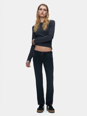 LTB Dżinsy "Molly 200" - Slim fit - w kolorze czarnym rozmiar: W26/L30