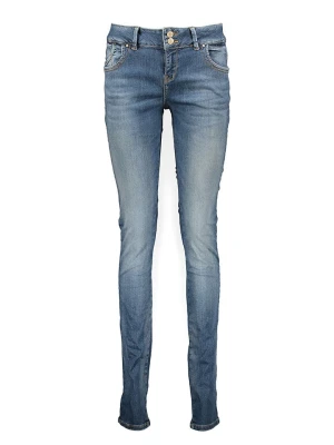LTB Dżinsy "Molly M" - Skinny fit - w kolorze niebieskim rozmiar: W25 / L34