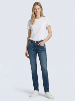 LTB Dżinsy "Molly" - Regular fit - w kolorze niebieskim rozmiar: W25 / L30