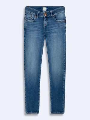 LTB Dżinsy "Molly" - Skinny fit - w kolorze niebieskim rozmiar: W26 / L34