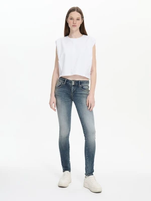 Zdjęcie produktu LTB Dżinsy "Molly" - Skinny fit - w kolorze niebieskim rozmiar: W34/L36