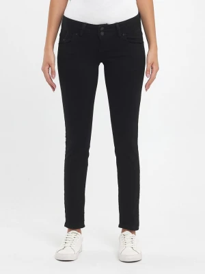 LTB Dżinsy "Molly" - Slim fit - w kolorze czarnym rozmiar: W28 / L30