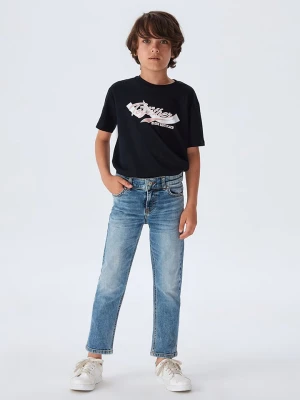 LTB Dżinsy "Renny B" - Regular fit - w kolorze niebieskim rozmiar: 122