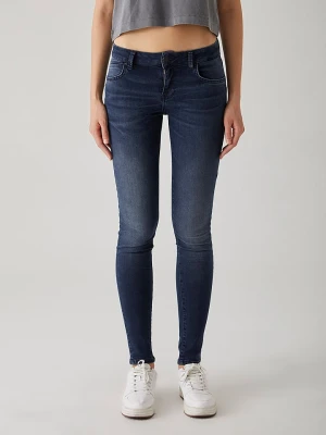 LTB Dżinsy - Skinny fit - w kolorze granatowym rozmiar: W27/L34