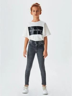 LTB Dżinsy "Sophia G" - Regular fit - w kolorze antracytowym rozmiar: 110