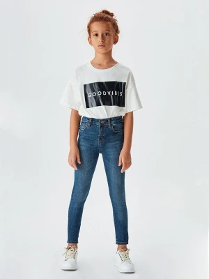 LTB Dżinsy "Sophia G" - Regular fit - w kolorze niebieskim rozmiar: 104