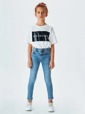 LTB Dżinsy "Sophia G" - Regular fit - w kolorze niebieskim rozmiar: 110