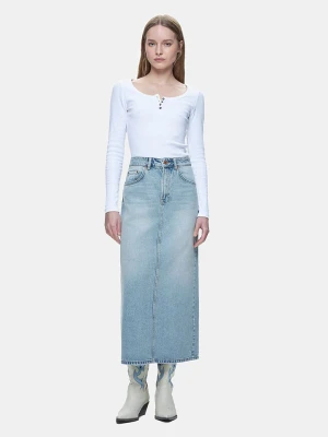 LTB Spódnica dżinsowa "Danica" w kolorze błękitnym rozmiar: S