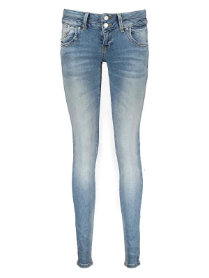 LTB Spodnie "Julita X" - Skinny fit - w kolorze błękitnym rozmiar: W32/L32