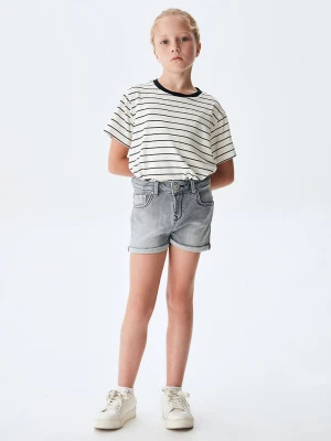 LTB Szorty dżinsowe "Judie G" w kolorze szarym rozmiar: 128