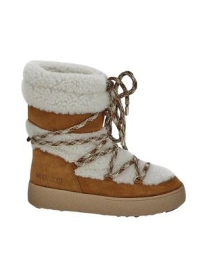 Ltrack Shearling Buty z Poliestru Moon Boot