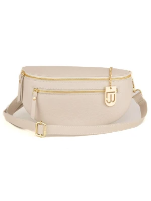 Lucca Baldi Skórzana torebka "Burano" w kolorze beżowym - 30 x 19 x 2 cm rozmiar: onesize