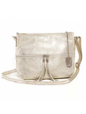 Lucca Baldi Skórzana torebka "Montepulciano" w kolorze złotym - 36 x 23 x 10 cm rozmiar: onesize