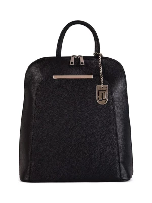 Lucca Baldi Skórzany plecak w kolorze czarnym - 35 x 33 x 12 cm rozmiar: onesize