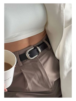 Lucky Bees Pasek w kolorze czarnym - dł. 100 cm rozmiar: onesize