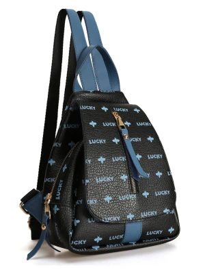 Lucky Bees Plecak w kolorze granatowo-czarnym - 30 x 35 x 13 cm rozmiar: onesize